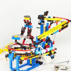 XKBOT T0 non  NHÀ MÁY BÁNH XE NƯỚC XIAOKA GBC bộ đồ chơi xếp lắp ráp ghép mô hình  Kỹ Thuật Công Nghệ Cao Mô Hình Phương Tiện 630 khối