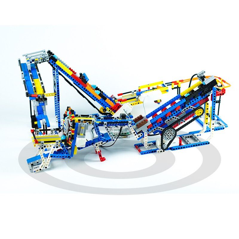 XKBOT T3 non  NHÀ MÁY PHÂN LOẠI GBC THẺ NHỎ bộ đồ chơi xếp lắp ráp ghép mô hình  Kỹ Thuật Công Nghệ Cao Mô Hình Phương Tiện 1260 khối