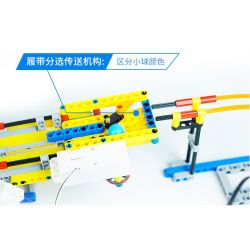 XKBOT T3 non  NHÀ MÁY PHÂN LOẠI GBC THẺ NHỎ bộ đồ chơi xếp lắp ráp ghép mô hình  Kỹ Thuật Công Nghệ Cao Mô Hình Phương Tiện 1260 khối