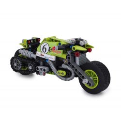 YUEGAO 58408 non  THẦN XE ĐÓNG THẾ LÙI bộ đồ chơi xếp lắp ráp ghép mô hình  STUNT KING Kỹ Thuật Công Nghệ Cao Mô Hình Phương Tiện 201 khối