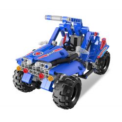 YUEGAO 58404 non  XE TIÊN PHONG ĐỊA HÌNH LÙI bộ đồ chơi xếp lắp ráp ghép mô hình  KING STEERER Kỹ Thuật Công Nghệ Cao Mô Hình Phương Tiện 388 khối