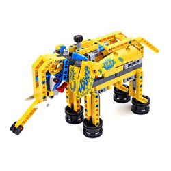 YUEGAO 58417 non  CON VOI bộ đồ chơi xếp lắp ráp ghép mô hình  WAR ELEPHANT Kỹ Thuật Công Nghệ Cao Mô Hình Phương Tiện 213 khối