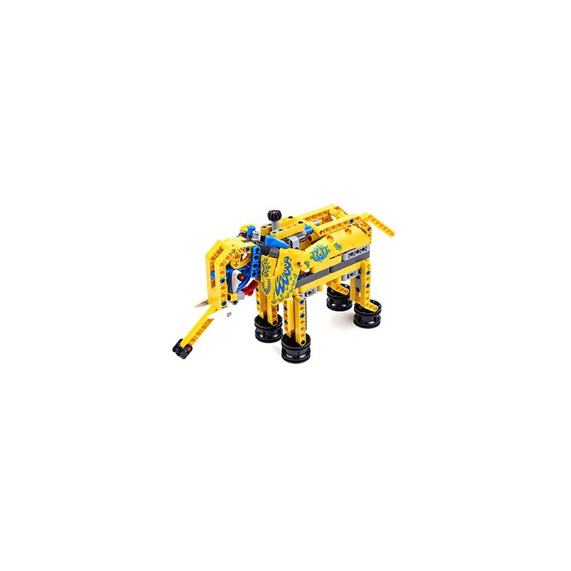 YUEGAO 58417 non  CON VOI bộ đồ chơi xếp lắp ráp ghép mô hình  WAR ELEPHANT Kỹ Thuật Công Nghệ Cao Mô Hình Phương Tiện 213 khối