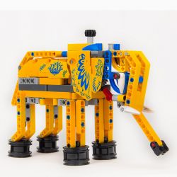 YUEGAO 58417 non  CON VOI bộ đồ chơi xếp lắp ráp ghép mô hình  WAR ELEPHANT Kỹ Thuật Công Nghệ Cao Mô Hình Phương Tiện 213 khối