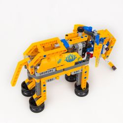 YUEGAO 58417 non  CON VOI bộ đồ chơi xếp lắp ráp ghép mô hình  WAR ELEPHANT Kỹ Thuật Công Nghệ Cao Mô Hình Phương Tiện 213 khối