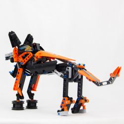 YUEGAO 58418 non  CHÓ SÓI bộ đồ chơi xếp lắp ráp ghép mô hình  WARWOLF Kỹ Thuật Công Nghệ Cao Mô Hình Phương Tiện 268 khối