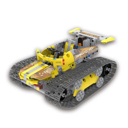 YUEGAO 58420 non  TAY ĐUA ĐƯỜNG RC bộ đồ chơi xếp lắp ráp ghép mô hình  RC TRACKED RACER Kỹ Thuật Công Nghệ Cao Mô Hình Phương Tiện 411 khối