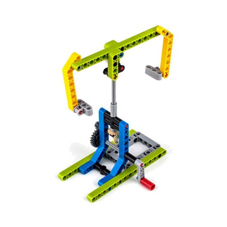 YUEGAO 58412 non  BĂNG CHUYỀN bộ đồ chơi xếp lắp ráp ghép mô hình  WHIRLIGIG Kỹ Thuật Công Nghệ Cao Mô Hình Phương Tiện 55 khối