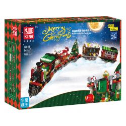 MouldKing 12028 Mould King 12028 non  ROBOT BIẾN HÌNH TÀU GIÁNG SINH bộ đồ chơi xếp lắp ráp ghép mô hình Creator CHRISTMAS TRAIN TRANSFORMER Sáng Tạo 1522 khối