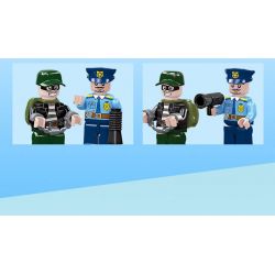 JIESTAR 54112 non  UNIVERSAL CITY XE TẤN CÔNG CỦA CẢNH SÁT bộ đồ chơi xếp lắp ráp ghép mô hình POLICE ASSAULT VEHICLE Thành Phố 180 khối