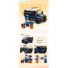 JIESTAR 54112 non  UNIVERSAL CITY XE TẤN CÔNG CỦA CẢNH SÁT bộ đồ chơi xếp lắp ráp ghép mô hình POLICE ASSAULT VEHICLE Thành Phố 180 khối