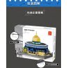 WANGE LIGAO DR.LUCK 5243 non  NHÀ THỜ HỒI GIÁO ĐÁ JERUSALEM MÁI VÒM bộ đồ chơi xếp lắp ráp ghép mô hình Creator DOME OF THE ROCK JERUSALEM Sáng Tạo 983 khối