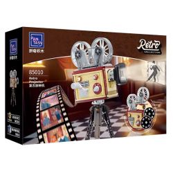 PANTASY 85010 non  NGHE NHÌN CỔ ĐIỂN MÁY CHIẾU RETRO bộ đồ chơi xếp lắp ráp ghép mô hình Creator Sáng Tạo 800 khối