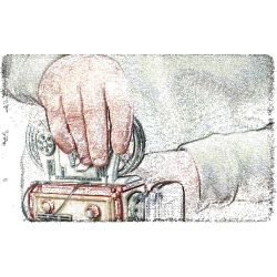 PANTASY 85010 non  NGHE NHÌN CỔ ĐIỂN MÁY CHIẾU RETRO bộ đồ chơi xếp lắp ráp ghép mô hình Creator Sáng Tạo 800 khối