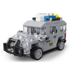 DECOOL 22042 non  XE KÉO MINI ĐỊA HÌNH NGỰA SA MẠC bộ đồ chơi xếp lắp ráp ghép mô hình Racers MINI RACING PACEMAKER Đua Tốc Độ 125 khối