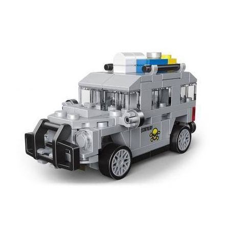 DECOOL 22042 non  XE KÉO MINI ĐỊA HÌNH NGỰA SA MẠC bộ đồ chơi xếp lắp ráp ghép mô hình Racers MINI RACING PACEMAKER Đua Tốc Độ 125 khối