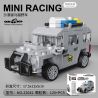 DECOOL 22042 non  XE KÉO MINI ĐỊA HÌNH NGỰA SA MẠC bộ đồ chơi xếp lắp ráp ghép mô hình Racers MINI RACING PACEMAKER Đua Tốc Độ 125 khối