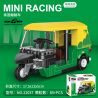 DECOOL 22037 non  XE KÉO MINI BA BÁNH BOUNCE THÁI LAN bộ đồ chơi xếp lắp ráp ghép mô hình Racers MINI RACING PACEMAKER Đua Tốc Độ