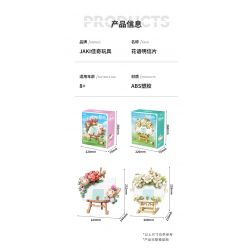 JAKI JK2807 2807 non  HOA NHÀI GIỮA NHỮNG ĐÁM MÂY bộ đồ chơi xếp lắp ráp ghép mô hình