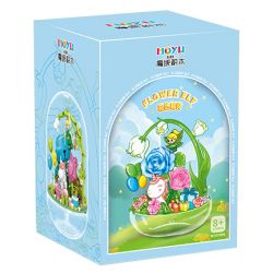 MOYU BLOCK MY87006 87006 non  YÊU TINH HOA bộ đồ chơi xếp lắp ráp ghép mô hình FLOWER ELF 373 khối