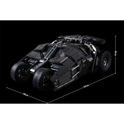 K BOX SHARP MODEL JIMU LIANGPIN 10517 non  CỖ XE NGƯỜI DƠI tỷ lệ 1:8 bộ đồ chơi xếp lắp ráp ghép mô hình The  Batman Movie RAMBOM Người Dơi Bảo Vệ Gotham 2830 khối