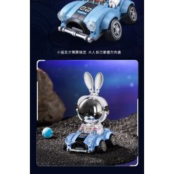 PLEYERID M38-P8002 P8002 8002 M38P8002 38-P8002 non  ĐỒ TRANG TRÍ MÁY TÍNH ĐỂ BÀN PHI HÀNH GIA 3 LOẠI bộ đồ chơi xếp lắp ráp ghép mô hình