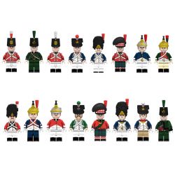 GUANGDONG RUIZHIDA N026 N027 N028 N029 N030 N031 N032 N001 N002 N003 N006 N004 N005 N007 N008 N009 N010 N011 N012 N013 N014 N015 N016 N017 N018 N019 N020 N021 N022 N023 N024 N025 non  CHIẾN TRANH NAPOLÉON 20 NHÂN VẬT NHỎ bộ đồ chơi xếp lắp ráp ghép mô hình Collectable Minifigures Búp Bê Sưu Tầm