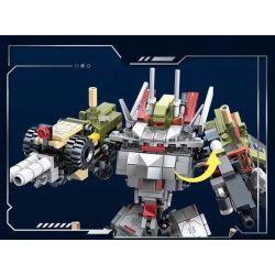 ZHI DELE DL-20105 20105 DL20105 non  CHIẾN BINH ÁO GIÁP bộ đồ chơi xếp lắp ráp ghép mô hình ARMED FIGHTER 917 khối