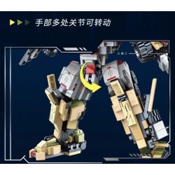 ZHI DELE DL-20105 20105 DL20105 non  CHIẾN BINH ÁO GIÁP bộ đồ chơi xếp lắp ráp ghép mô hình ARMED FIGHTER 917 khối