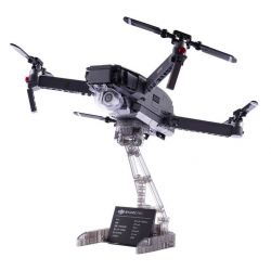 DJI 32008 non  MÁY BAY KHÔNG NGƯỜI LÁI DJI bộ đồ chơi xếp lắp ráp ghép mô hình Creator MAVICPRO BRICK Sáng Tạo