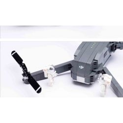 DJI 32008 non  MÁY BAY KHÔNG NGƯỜI LÁI DJI bộ đồ chơi xếp lắp ráp ghép mô hình Creator MAVICPRO BRICK Sáng Tạo