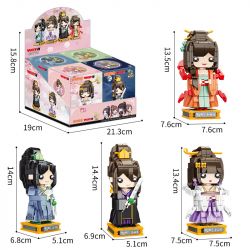 WOMA C0770 0770 non  TONGLINGFEI 4 PHONG CÁCH bộ đồ chơi xếp lắp ráp ghép mô hình Movie & Game Phim Và Trò Chơi 1106 khối