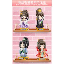 WOMA C0770 0770 non  TONGLINGFEI 4 PHONG CÁCH bộ đồ chơi xếp lắp ráp ghép mô hình Movie & Game Phim Và Trò Chơi 1106 khối