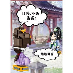 WOMA C0770 0770 non  TONGLINGFEI 4 PHONG CÁCH bộ đồ chơi xếp lắp ráp ghép mô hình Movie & Game Phim Và Trò Chơi 1106 khối