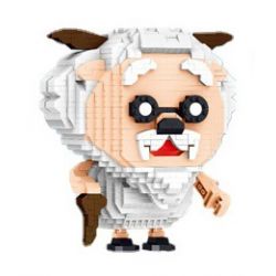 ZHEGAO LZ8183 8183 non  TRƯỞNG THÔN bộ đồ chơi xếp lắp ráp ghép mô hình PLEASANT GOAT AND BIG WOLF 1512 khối