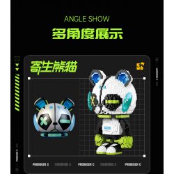 SEMBO 601309 non  XE TẢI HẠNG NẶNG 1:10. tỷ lệ 1:10 bộ đồ chơi xếp lắp ráp ghép mô hình Creator Sáng Tạo 3678 khối