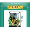 DK 7019 non  RỪNG NHIỆT ĐỚI bộ đồ chơi xếp lắp ráp ghép mô hình Movie & Game RAINY SEASON AMPHIBIAN RAINFOREST ADVENTIRE Phim Và Trò Chơi 889 khối