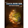 WEKKI 506501 non  KHỐI CẦU bộ đồ chơi xếp lắp ráp ghép mô hình Creator GLOBE Sáng Tạo
