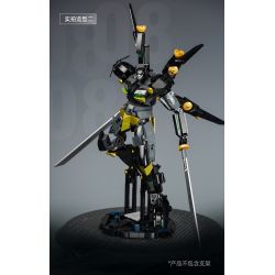 SLUBAN M38-B1052 B1052 1052 M38B1052 38-B1052 non  WARCASTER DƠI ĐEN bộ đồ chơi xếp lắp ráp ghép mô hình ROBOT 534 khối