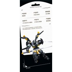 SLUBAN M38-B1052 B1052 1052 M38B1052 38-B1052 non  WARCASTER DƠI ĐEN bộ đồ chơi xếp lắp ráp ghép mô hình ROBOT 534 khối