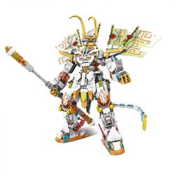 Kazi KY8094 8094 non  S WALKER CYBER ​​​​MECHA bộ đồ chơi xếp lắp ráp ghép mô hình 1059 khối