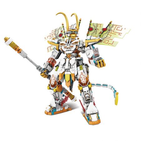 Kazi KY8094 8094 non  S WALKER CYBER ​​​​MECHA bộ đồ chơi xếp lắp ráp ghép mô hình 1059 khối