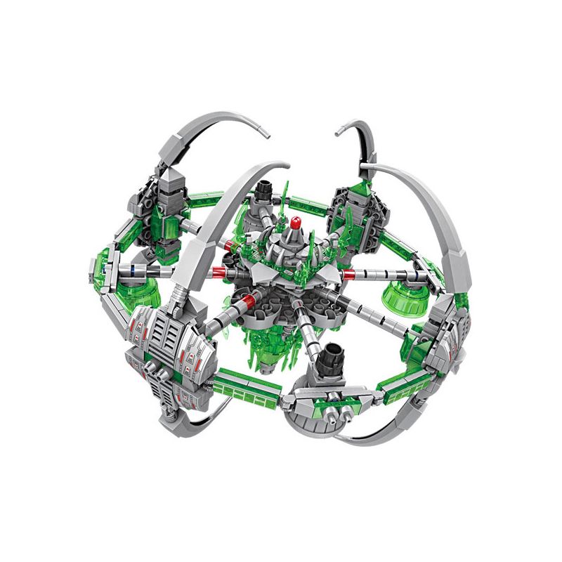 Kazi KY6634 6634 non  VŨ TRỤ 3 8 TỔ HỢP MA SIÊU THỨ NGUYÊN bộ đồ chơi xếp lắp ráp ghép mô hình THIRD UNIVERSE 1097 khối