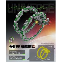 Kazi KY6634 6634 non  VŨ TRỤ 3 8 TỔ HỢP MA SIÊU THỨ NGUYÊN bộ đồ chơi xếp lắp ráp ghép mô hình THIRD UNIVERSE 1097 khối