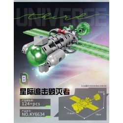 Kazi KY6634 6634 non  VŨ TRỤ 3 8 TỔ HỢP MA SIÊU THỨ NGUYÊN bộ đồ chơi xếp lắp ráp ghép mô hình THIRD UNIVERSE 1097 khối