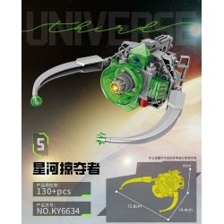 Kazi KY6634 6634 non  VŨ TRỤ 3 8 TỔ HỢP MA SIÊU THỨ NGUYÊN bộ đồ chơi xếp lắp ráp ghép mô hình THIRD UNIVERSE 1097 khối