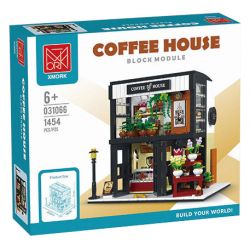 MorkModel 031066 Mork Model 031066 non  CAFE NGÔN NGỮ HOA bộ đồ chơi xếp lắp ráp ghép mô hình Creator COFFEE HOUSE Sáng Tạo 1454 khối