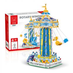 MorkModel 031027 Mork Model 031027 non  SÂN CHƠI CỐI XAY GIÓ XOAY bộ đồ chơi xếp lắp ráp ghép mô hình Creator ROTARY WINDMILL Sáng Tạo 1892 khối