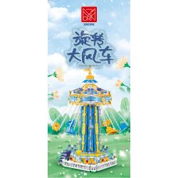 MorkModel 031027 Mork Model 031027 non  SÂN CHƠI CỐI XAY GIÓ XOAY bộ đồ chơi xếp lắp ráp ghép mô hình Creator ROTARY WINDMILL Sáng Tạo 1892 khối