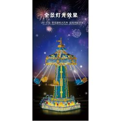 MorkModel 031027 Mork Model 031027 non  SÂN CHƠI CỐI XAY GIÓ XOAY bộ đồ chơi xếp lắp ráp ghép mô hình Creator ROTARY WINDMILL Sáng Tạo 1892 khối